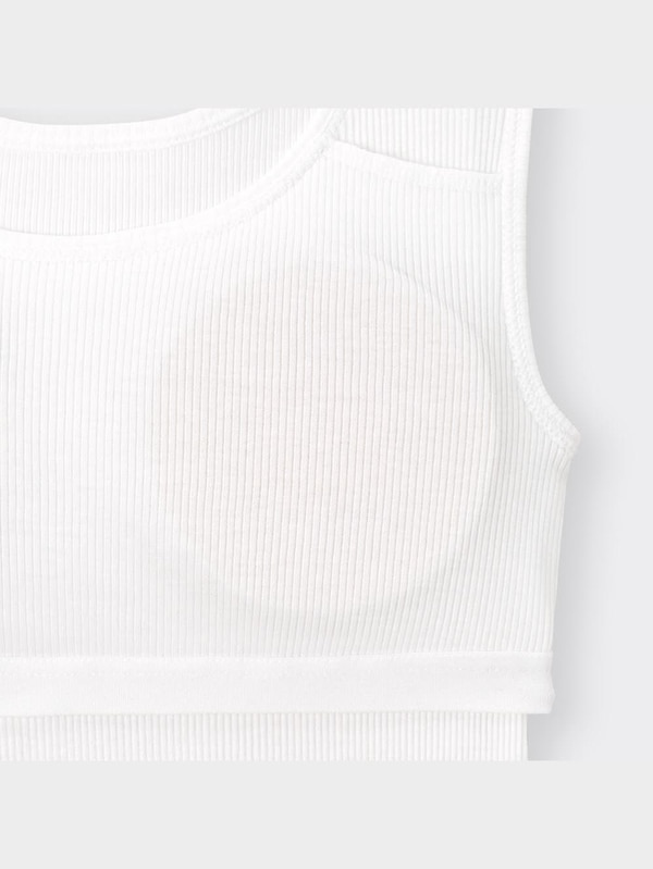 GIRLSブラフィールプチ(STEP2)リブタンクトップ+E