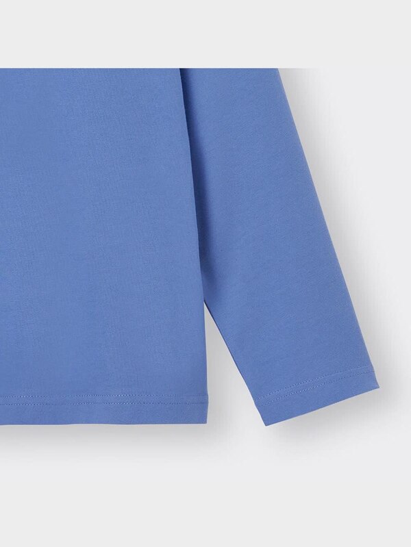 KIDS(男女兼用)コットングラフィックT(長袖)(ティラノサウルス)+E