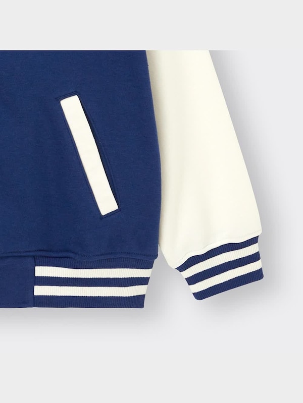 KIDS(男女兼用)スウェットブルゾン(長袖)