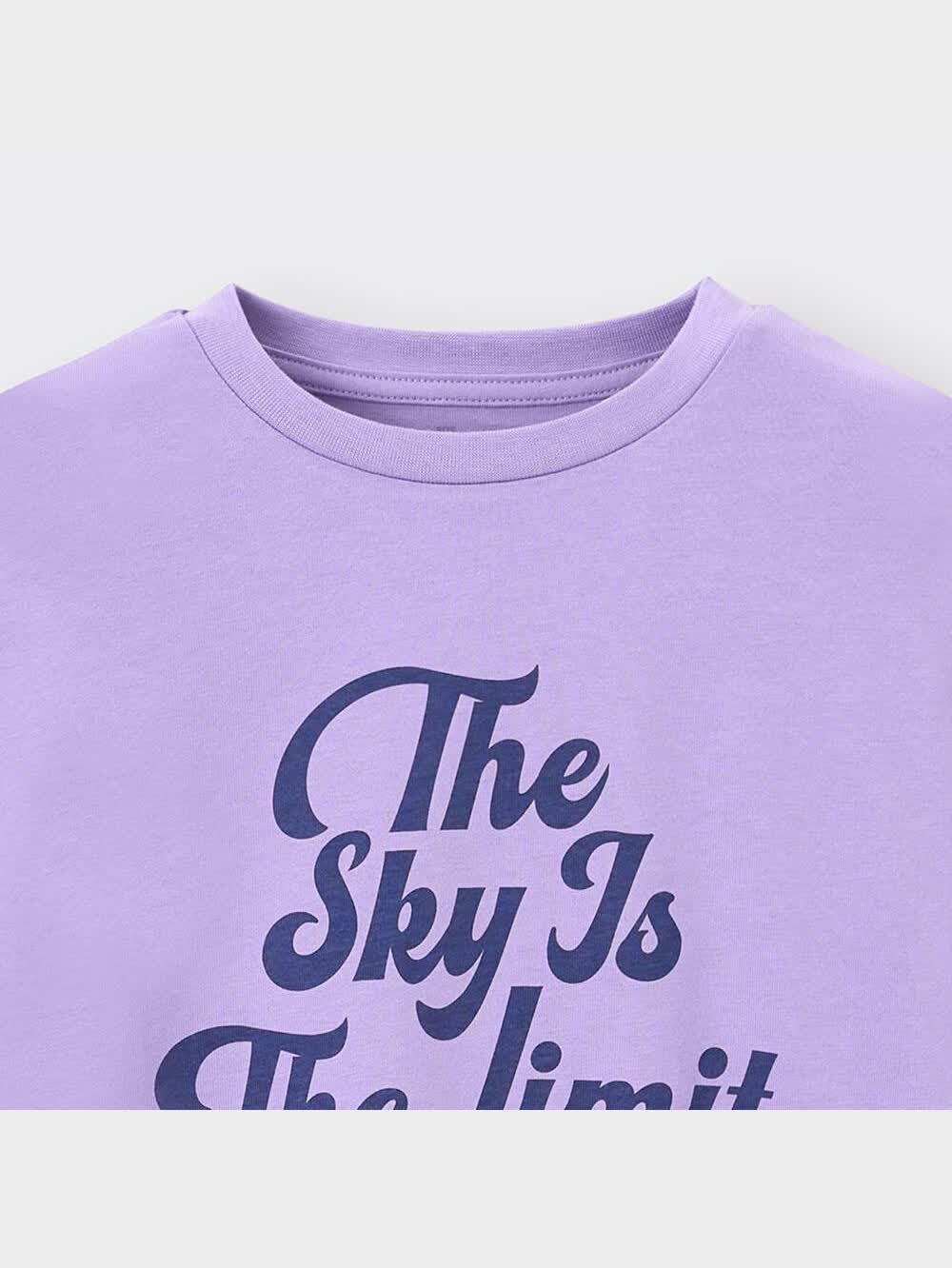 リピーター様Roma様御購入品＊ GU公式 | GIRLSコットングラフィックビッグT(長袖)(ロゴ)