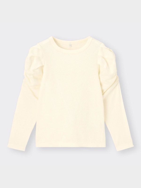 GIRLSハニカムボリュームショルダーT(長袖)