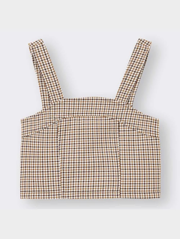 GIRLSビスチェセットリブT(長袖)+X