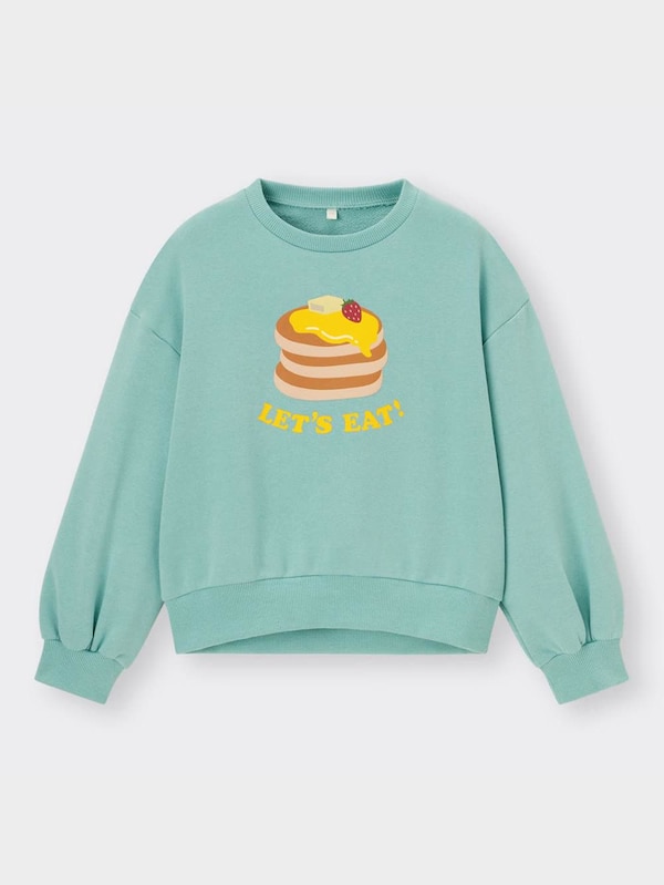 GIRLSグラフィックスウェットプルオーバー(長袖)(パンケーキ)