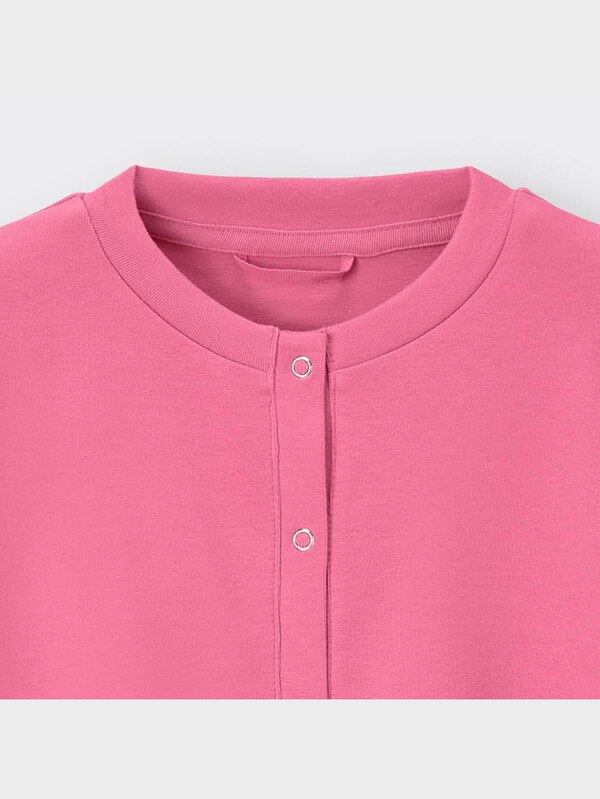 GIRLSボリュームスリーブクロップドカーディガン(長袖)