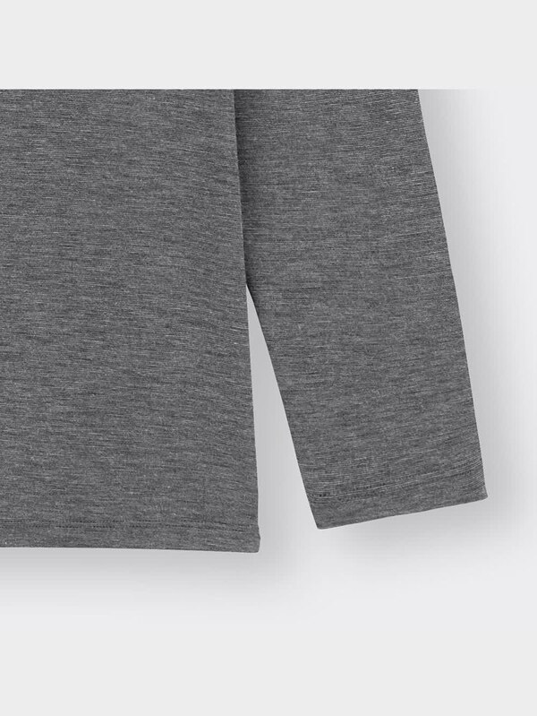 KIDS(男女兼用)スタイルヒートクルーネックT(長袖)