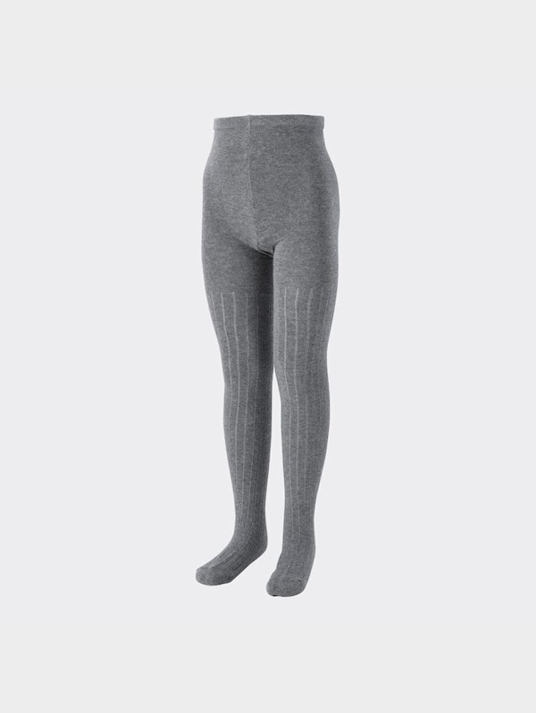 GIRLSニットタイツ(リブ)