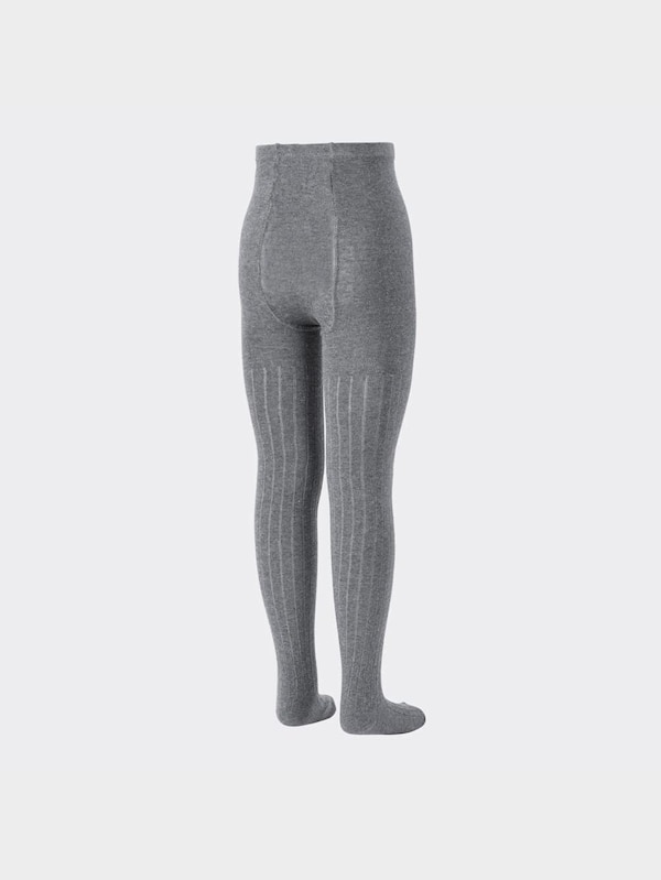 GIRLSニットタイツ(リブ)