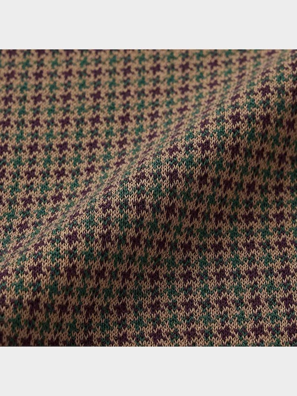 ウォッシャブルリラックスフィットチルデンニットベスト