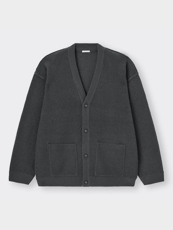 タックリラックスフィットカーディガン(長袖)