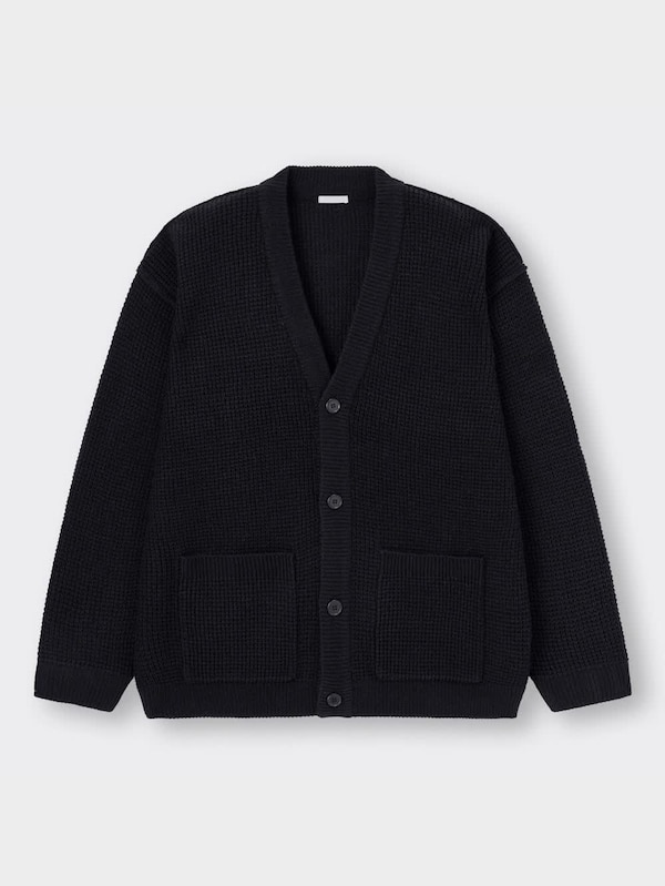 タックリラックスフィットカーディガン(長袖)