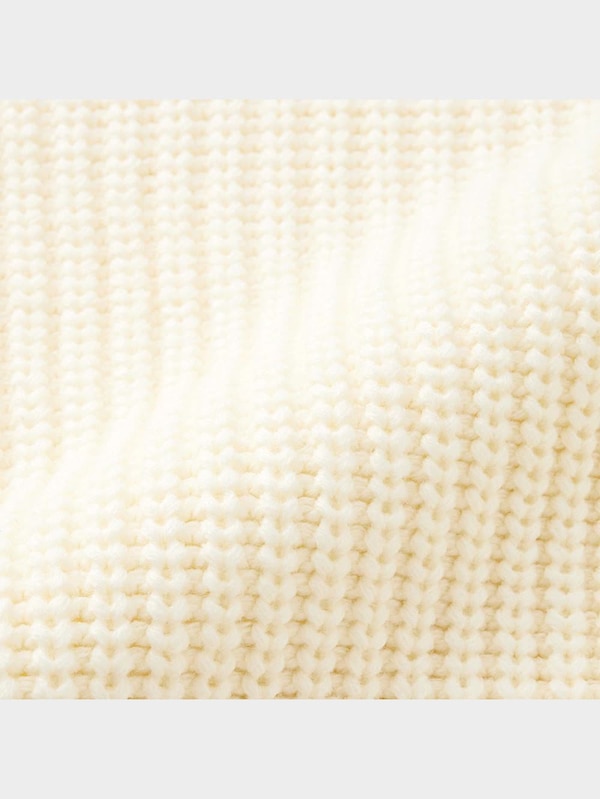 ローゲージ畦セーター(長袖)