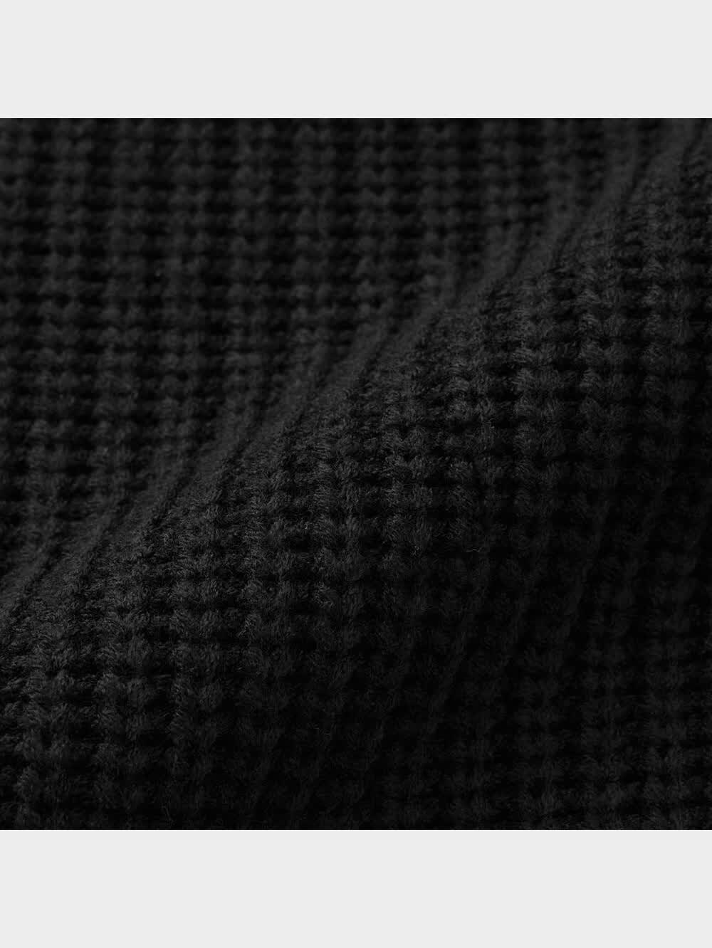 たんページ GU公式 | ローゲージ畦セーター(長袖)