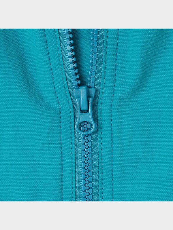 KIDS(男女兼用)カラーブロックフーディブルゾン