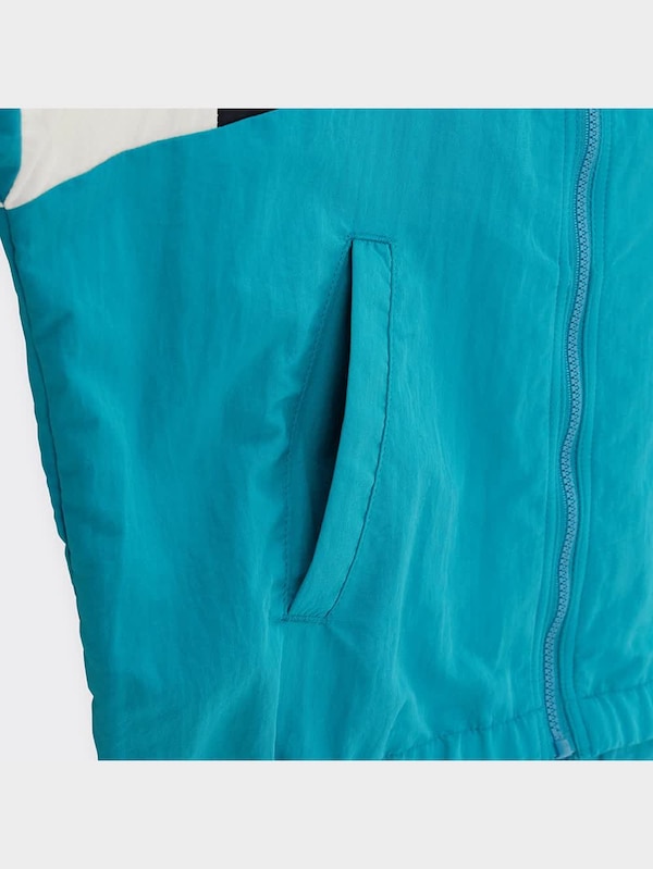 KIDS(男女兼用)カラーブロックフーディブルゾン