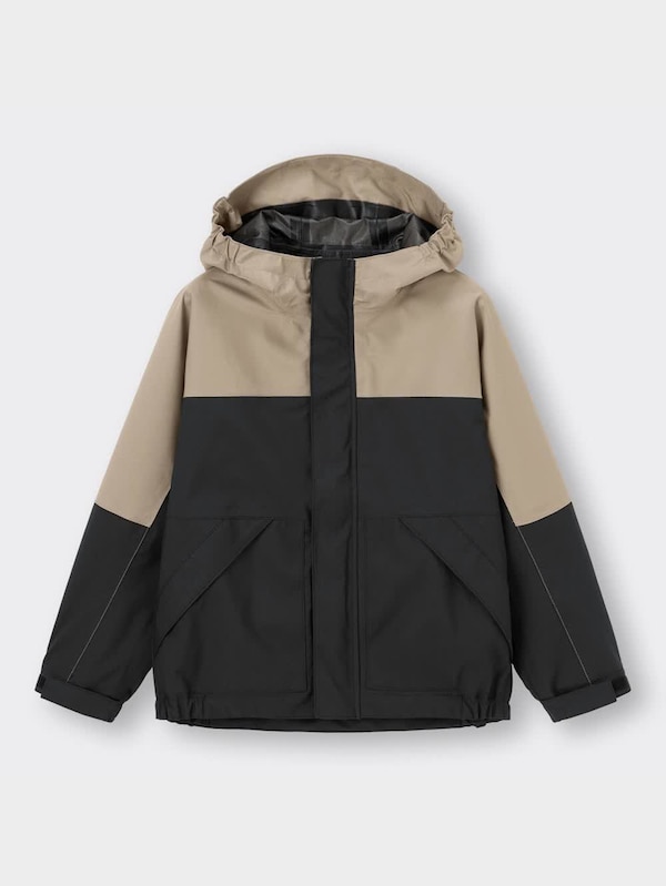 KIDS(男女兼用)マルチブロックマウンテンパーカ+E