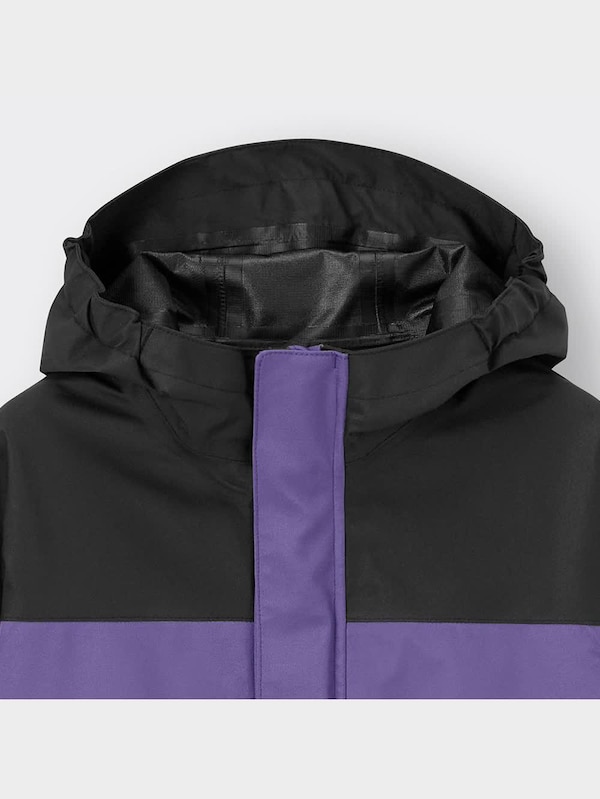 KIDS(男女兼用)マルチブロックマウンテンパーカ+E
