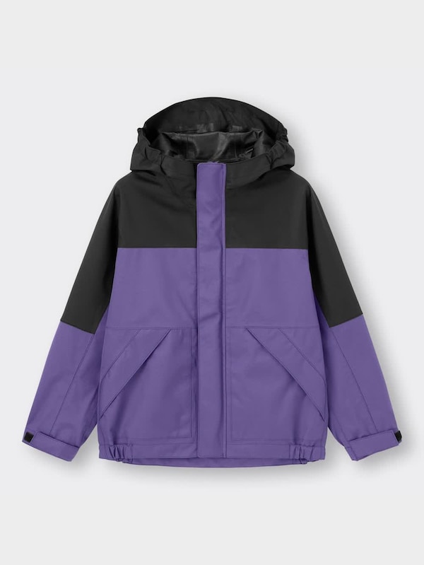 KIDS(男女兼用)マルチブロックマウンテンパーカ+E