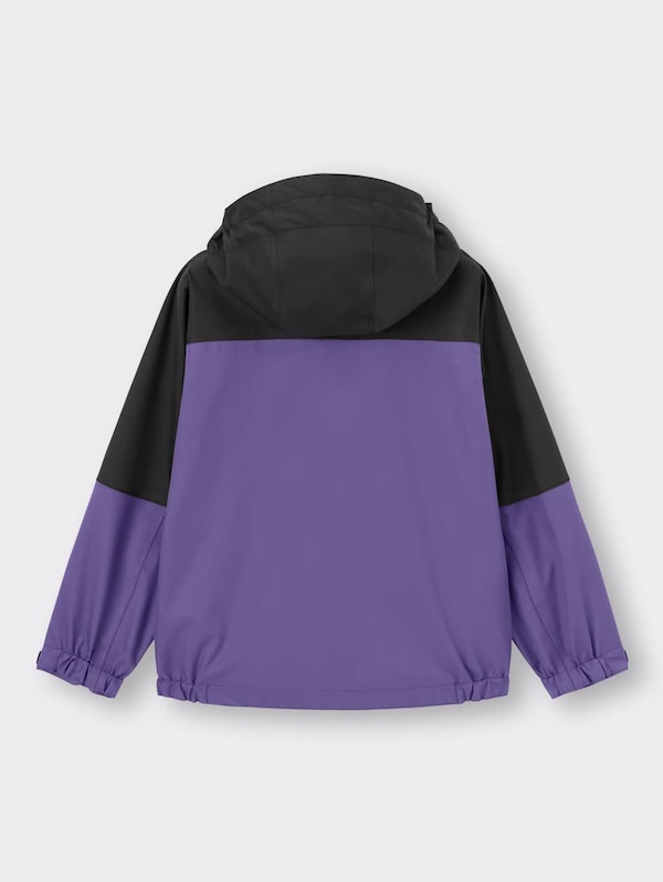 KIDS(男女兼用)マルチブロックマウンテンパーカ+E