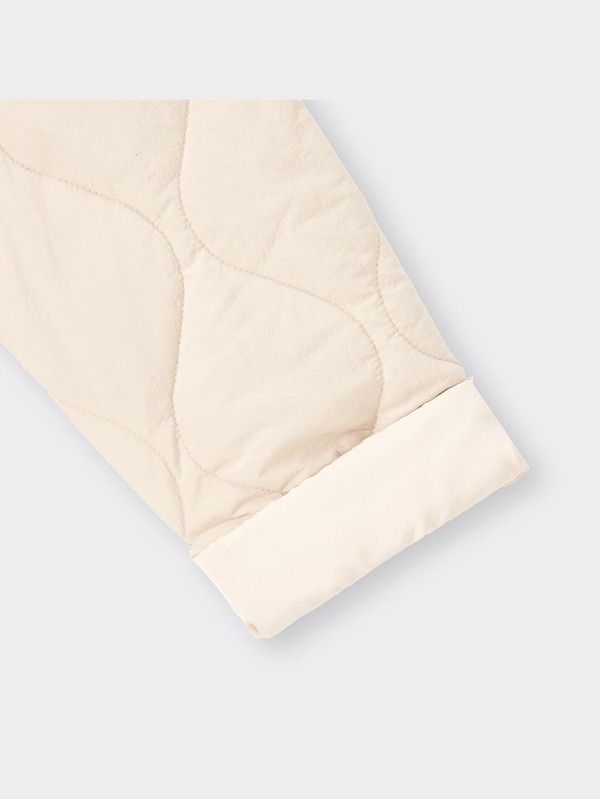 GIRLSヒートパデッドボアキルティングコート