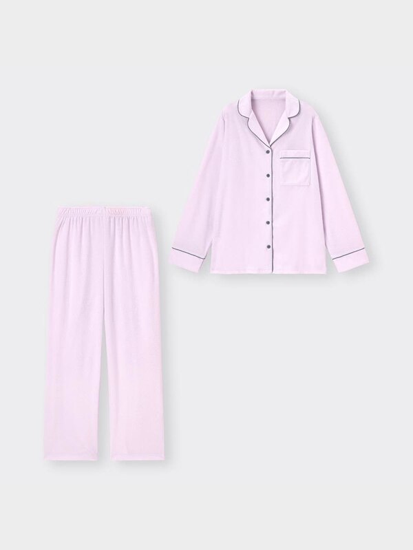 パイルパジャマ(長袖&ロングパンツ)