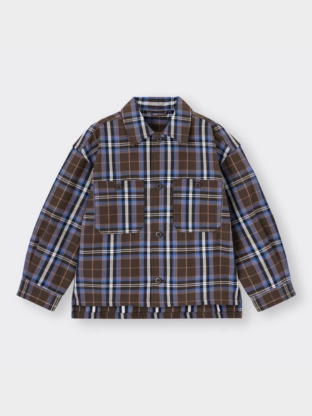 Akiページ GU公式 | KIDS(男女兼用)シェフシャツジャケット(長袖)+X(セットアップ