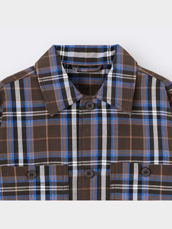 KIDS(男女兼用)シェフシャツジャケット(長袖)+X(セットアップ可能)