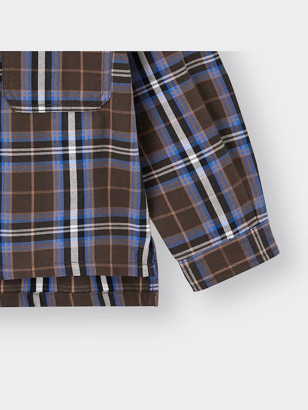 KIDS(男女兼用)シェフシャツジャケット(長袖)+X(セットアップ可能)