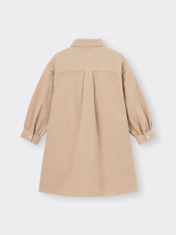 GIRLSコーデュロイシャツワンピース(長袖)+E