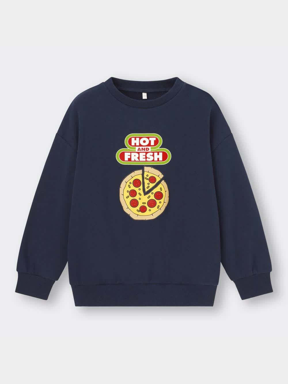 日本全国送料無料商品 特集 GU公式 | KIDS(男女兼用)グラフィックスウェットプルオーバー その他