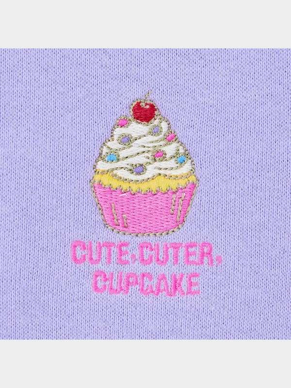 GIRLSグラフィックスウェットプルオーバー(長袖)(カップケーキ)