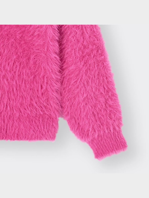 GIRLSフェザーヤーンセーター(長袖)