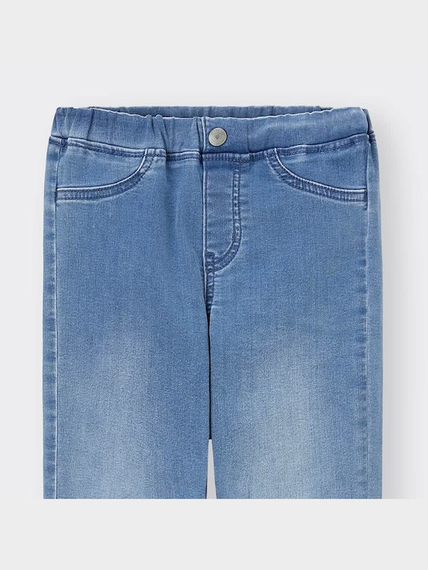 KIDS(男女兼用)のびのびデニムレギンスパンツ