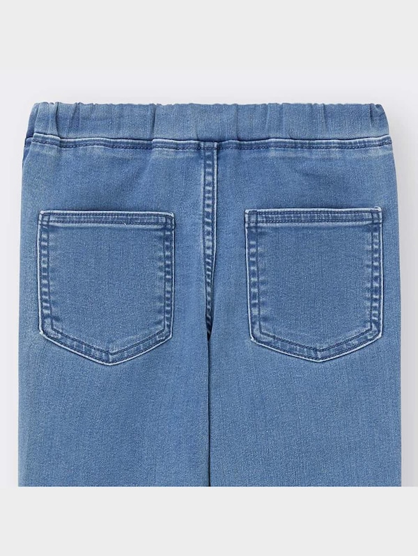 KIDS(男女兼用)のびのびデニムレギンスパンツ