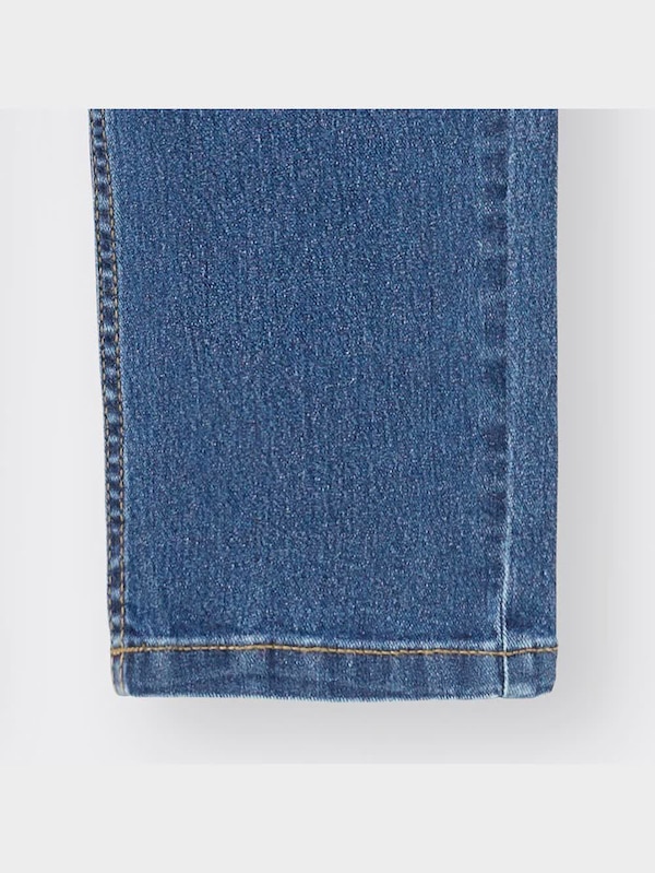 KIDS(男女兼用)のびのびデニムストレートパンツ