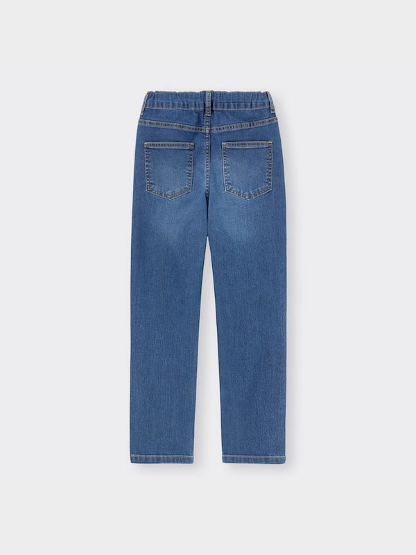 KIDS(男女兼用)のびのびデニムストレートパンツ