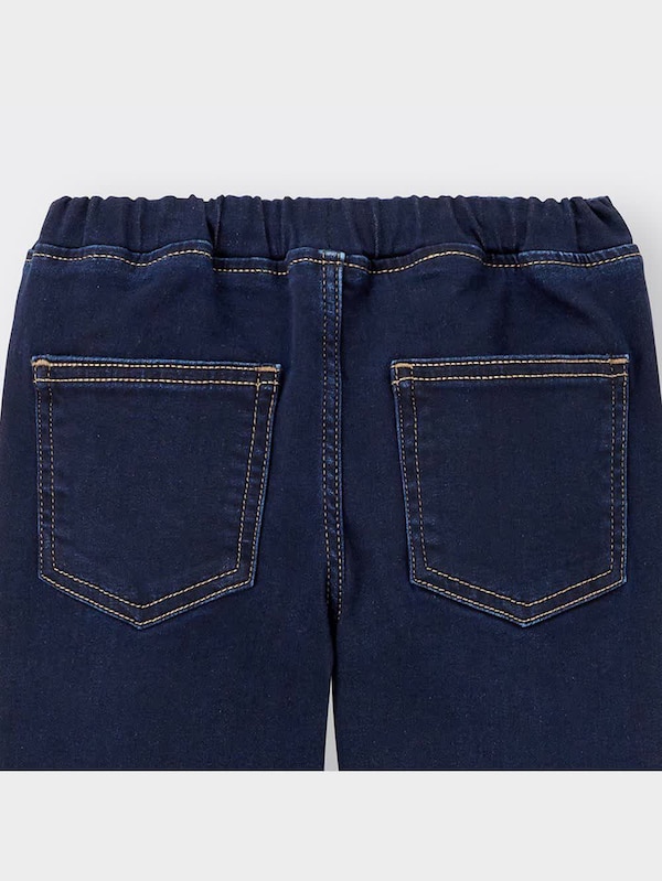 KIDS(男女兼用)ヌクヌクストレッチデニムスキニーパンツ