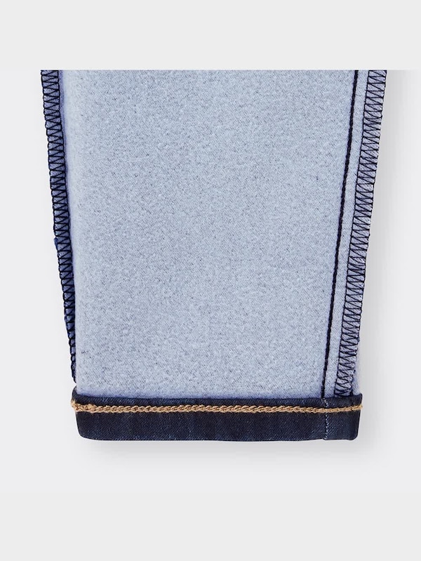 KIDS(男女兼用)ヌクヌクストレッチデニムスキニーパンツ