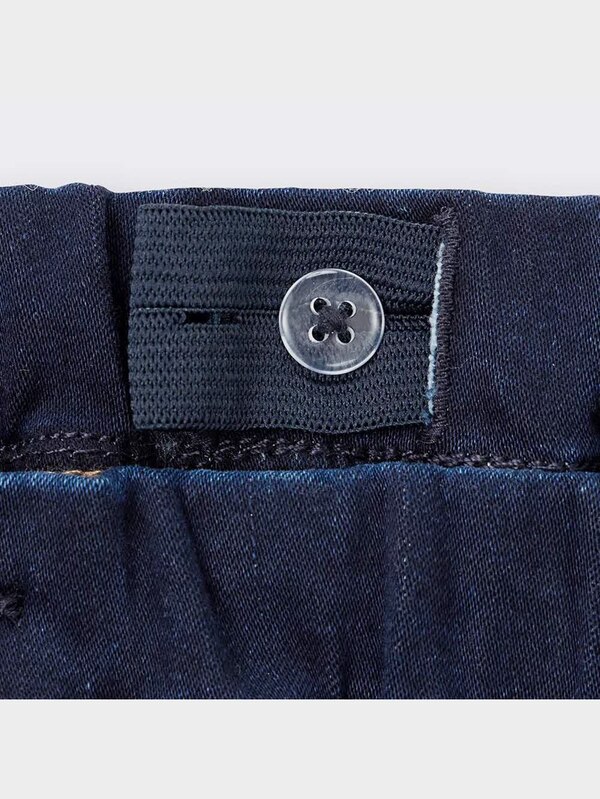 KIDS(男女兼用)ヌクヌクストレッチデニムスキニーパンツ