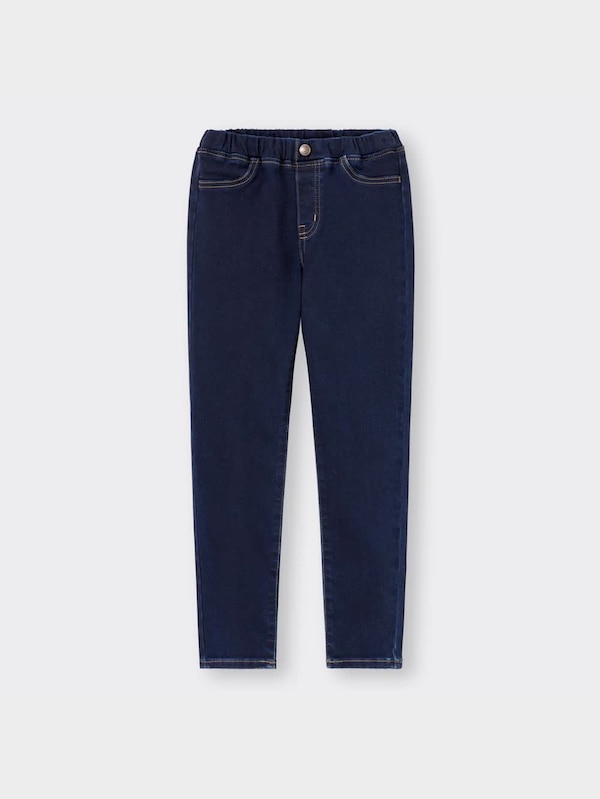 KIDS(男女兼用)ヌクヌクストレッチデニムスキニーパンツ