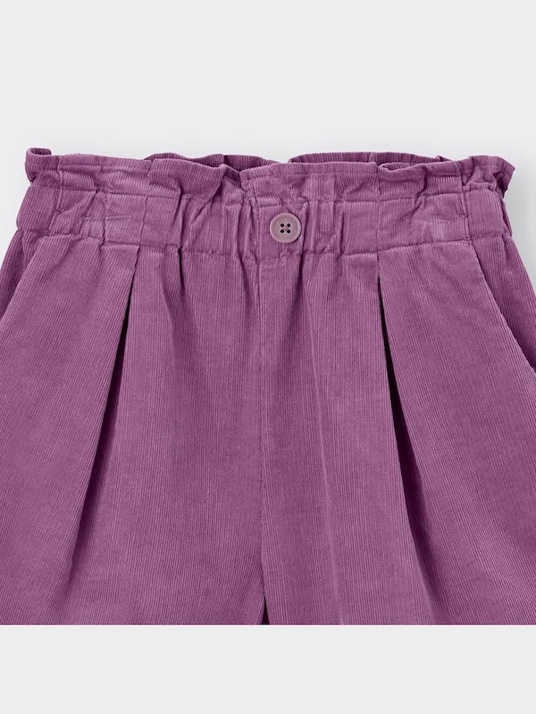 GIRLSコーデュロイショートパンツ