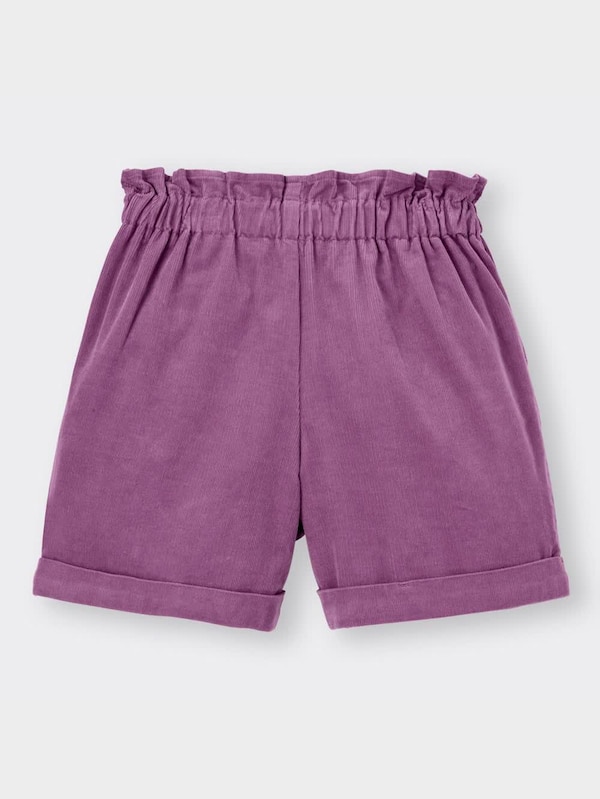 GIRLSコーデュロイショートパンツ