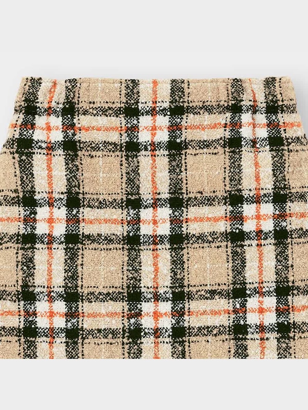 GIRLSチェックブークレミニスカート