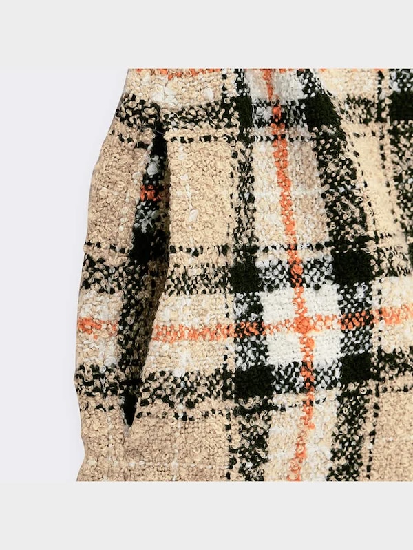 GIRLSチェックブークレミニスカート