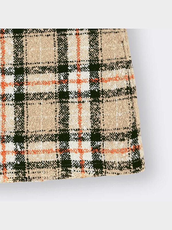 GIRLSチェックブークレミニスカート