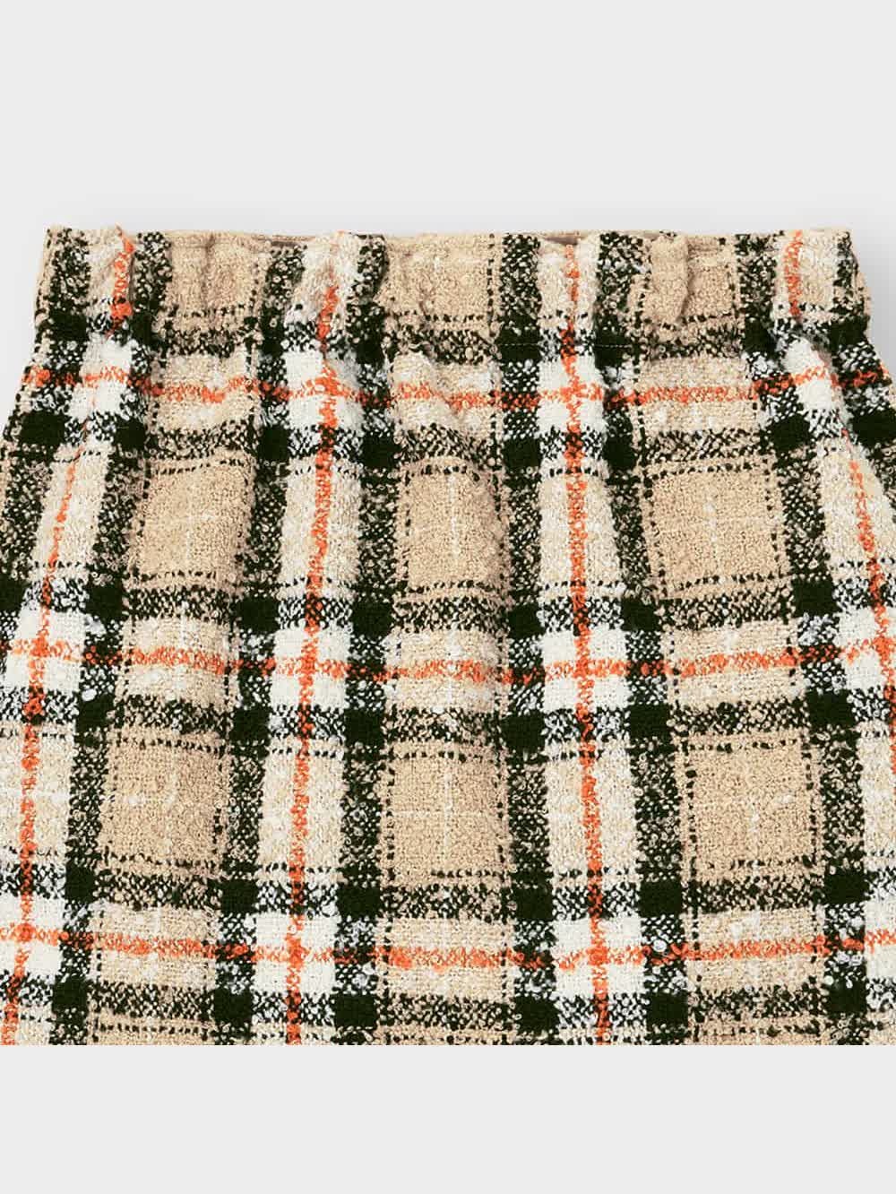 【サービス品@1280〜】セカンダ GU公式 | GIRLSチェックブークレミニスカート