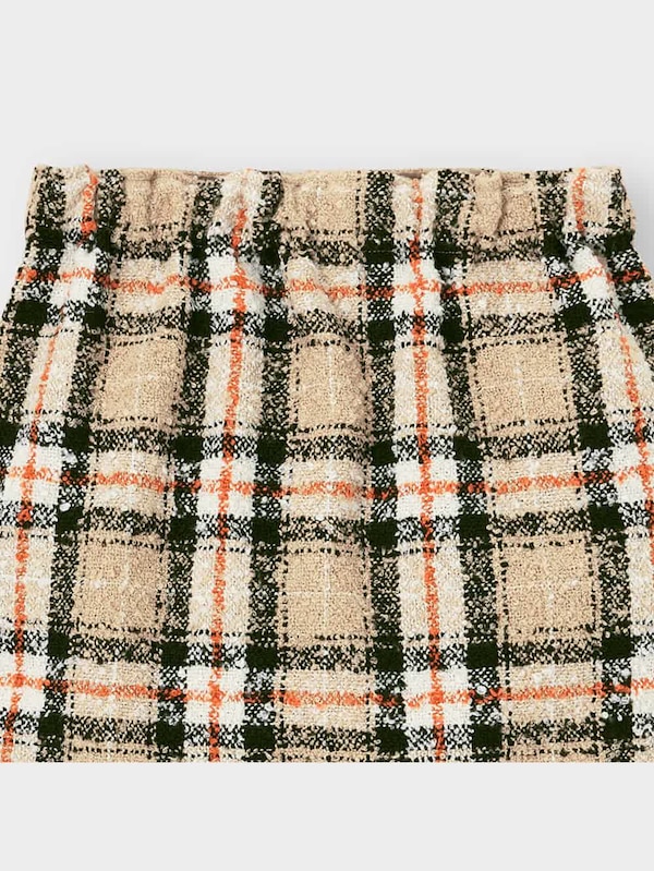 GIRLSチェックブークレミニスカート