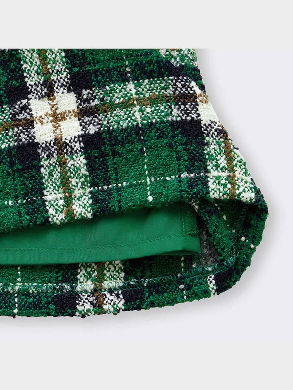 GIRLSチェックブークレミニスカート