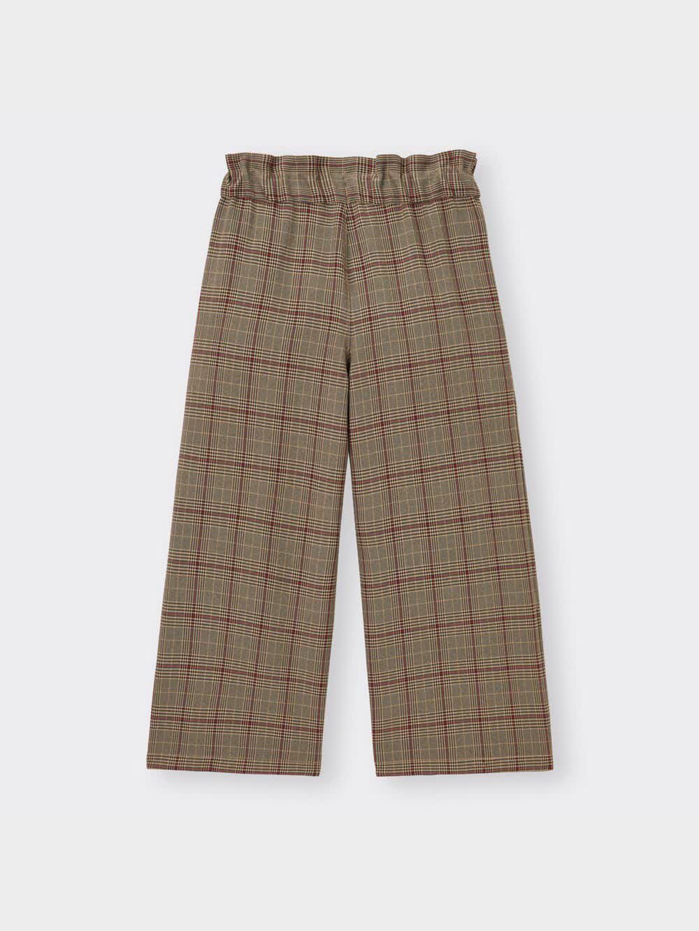 GU公式 | GIRLSフロントボタンプルオンワイドパンツ