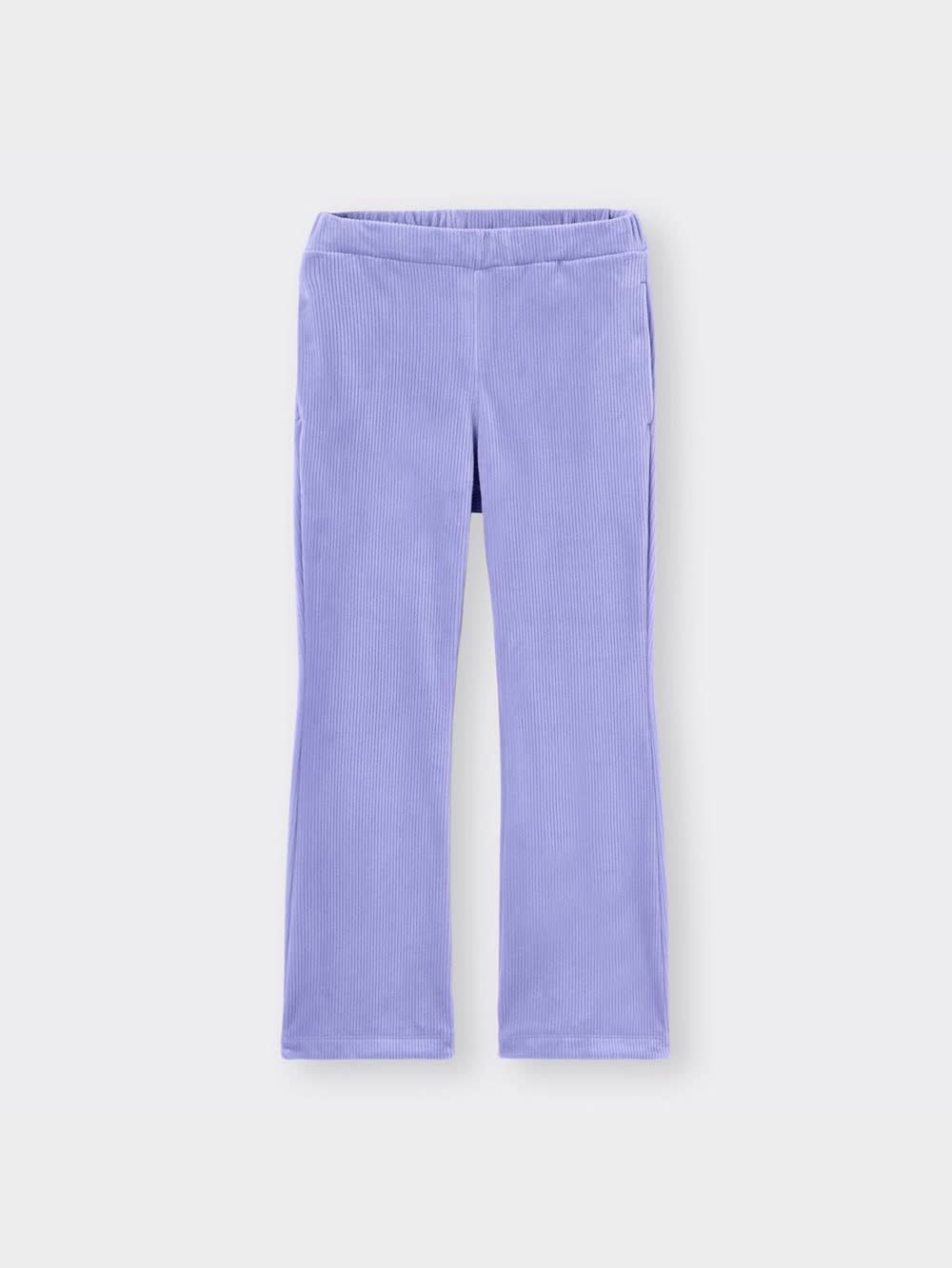 GU公式 | GIRLSヌクヌクニットコールプルオンフレアパンツ