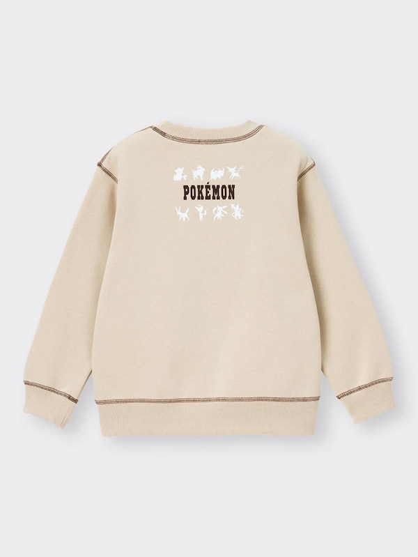 KIDS(男女兼用)スウェットプルオーバー(長袖) Pokemon 2
